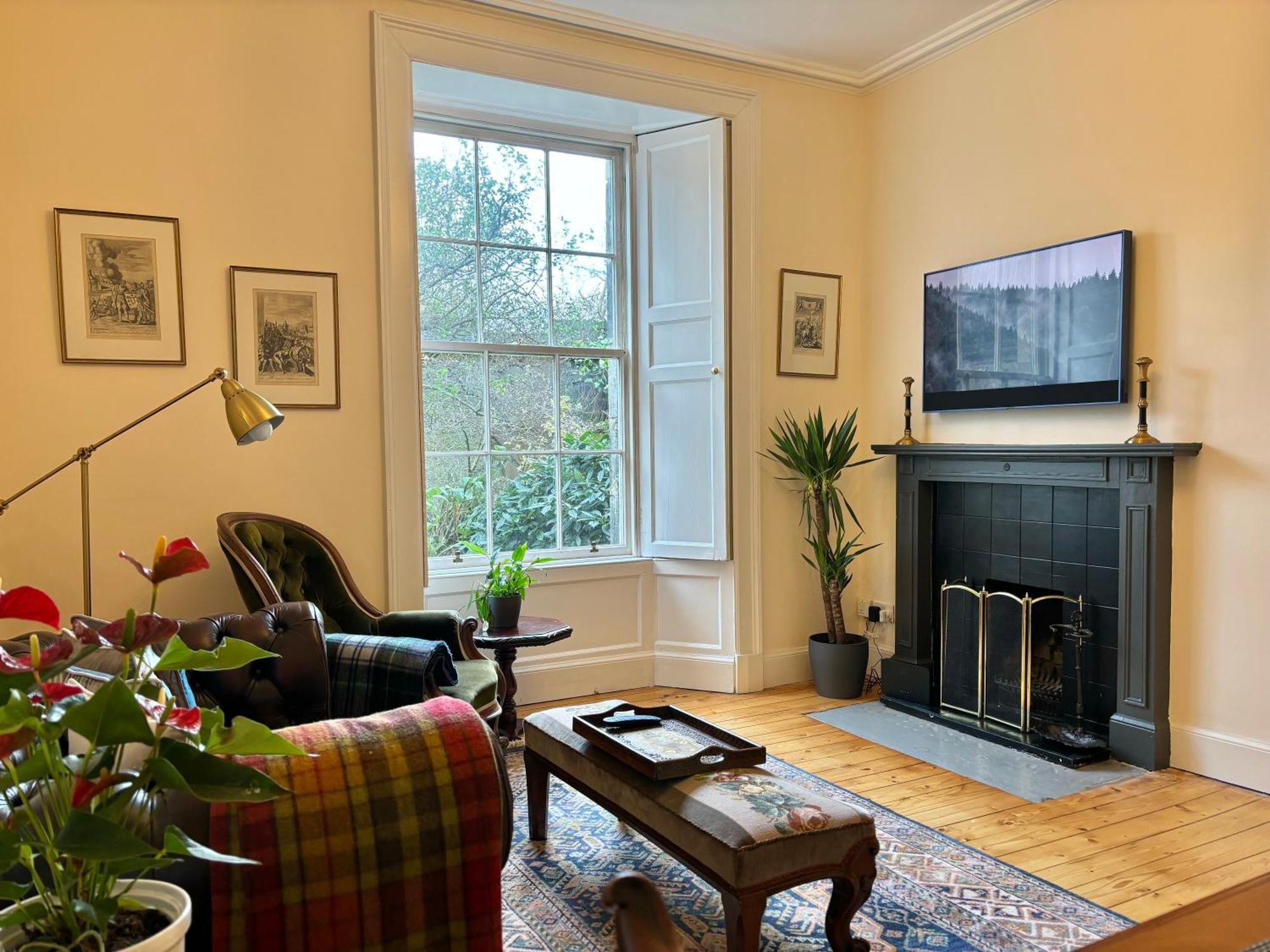 Апартаменты Cosy Georgian Flat Эдинбург Экстерьер фото